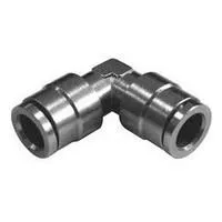Соединитель трубок металлический, Г-образный, 12 mm. Кат. № MPUL12