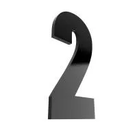 Цифра для улья "2"